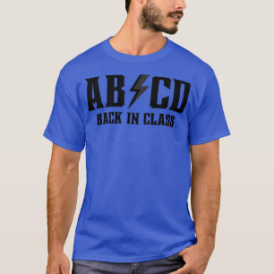 ABCD Terug In Klasse 3 T-shirt