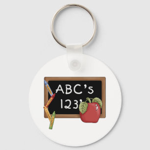 Abcs 123s T-shirts en cadeautjes Sleutelhanger