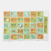 ABC's... Alaskan Wildlife Theedoek (Horizontaal)