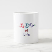 ABCs of Life Specialty Mug Extra Grote Beker (Voorkant)