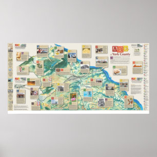 ABCs of York County poster
