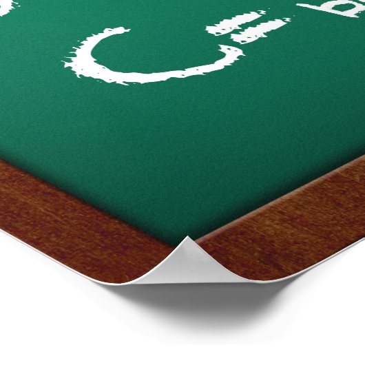 ABC's van chiropractisch Poster (Hoek)