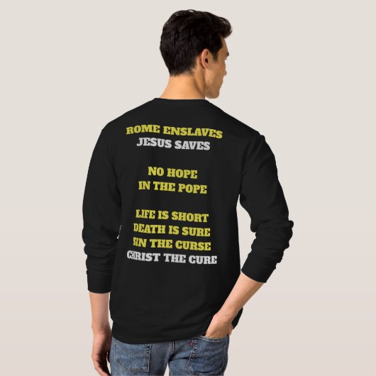 ABC's van Salvation T-Shirt (lange mouwen) (Achterkant volledig)