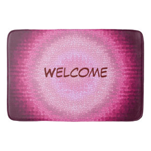 Abctract vitrage roze textuur. badkamermat badmat