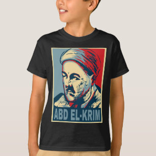 Abd el-Krim Rif Leader Hope Style Abdelkarim T-shirt