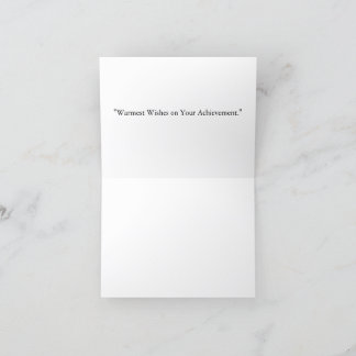 Abdelrahmane naam in het Arabisch, Bedankkaart