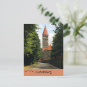 Abdij van Clervaux Clervaux Luxemburg Briefkaart (Staand voorkant)