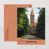 Abdij van Clervaux Clervaux Luxemburg Briefkaart (Voorkant / Achterkant)