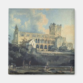 Abdij van Jedburgh door Thomas Girtin Magneet