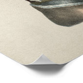 Abdomen Muscles Humaan Anatomie Afdrukken Poster (Hoek)