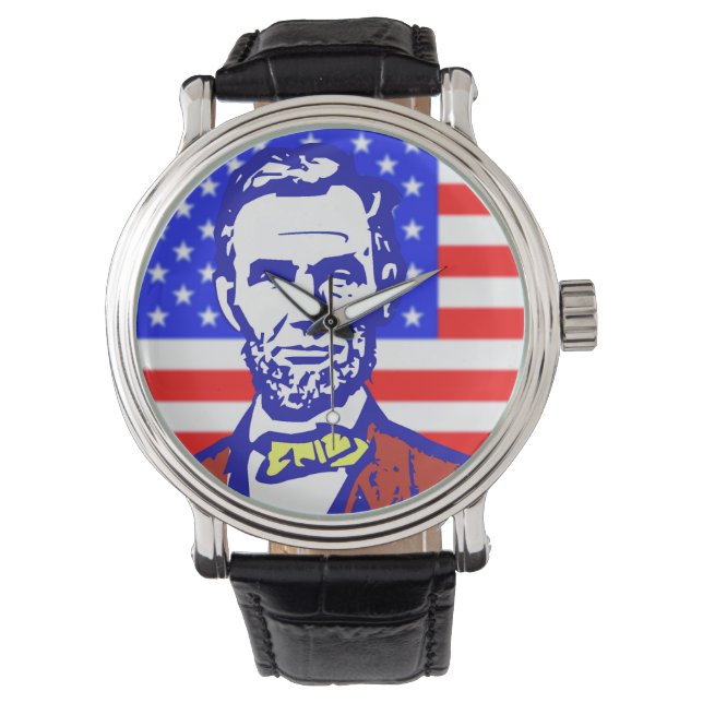 ABE LINCOLN 3 HORLOGE (Voorkant)