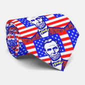 ABE LINCOLN 3 STROPDAS (Opgerold)