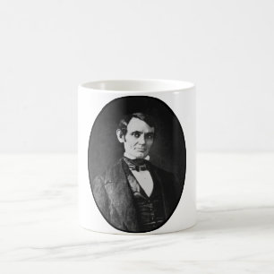 Abe Lincoln als jong Man Koffiemok