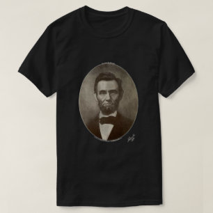 Abe Lincoln American President  Portret US T-shirt