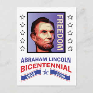 Abe Lincoln - Bicentennial Seal Briefkaart