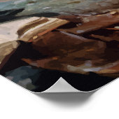 Abe Lincoln - de spoorstaafcentrale Poster (Hoek)