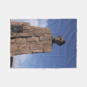 Abe Lincoln Fleece Deken (Voorkant (Horizontaal))