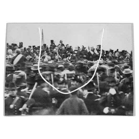 Abe Lincoln Gettysburg-toespraak: einde van de bur Groot Cadeauzakje (Voorkant)