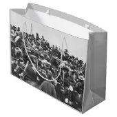 Abe Lincoln Gettysburg-toespraak: einde van de bur Groot Cadeauzakje (Achterkant Gekanteld)