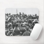 Abe Lincoln Gettysburg-toespraak: einde van de bur Muismat (Met muis)