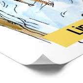 Abe Lincoln & Mary Todd Dans Bed Poster Drôle (Coin)