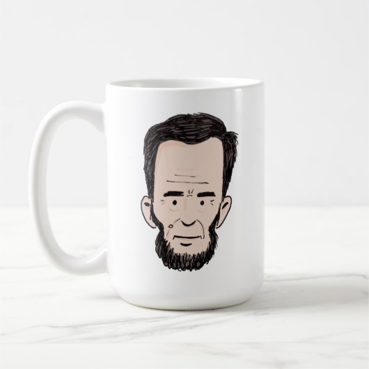 Abe Lincoln mug (Gauche)