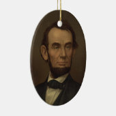 Abe Lincoln Portrait Ornament (Rechts)