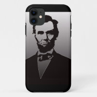 Abe Lincoln Portret iPhone 5 Case-Mate Hoesje