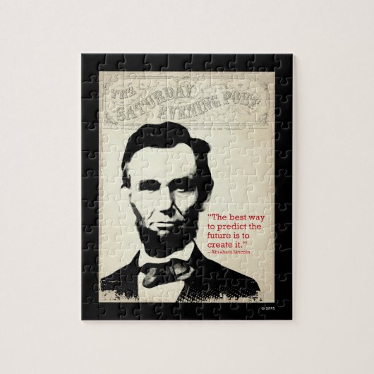 Abe Lincoln Quote Legpuzzel (Verticaal)