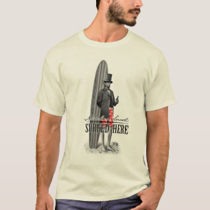 Abe Lincoln Surfer T-shirt