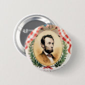 Abe oval ronde button 5,7 cm (Voorkant /achterkant)