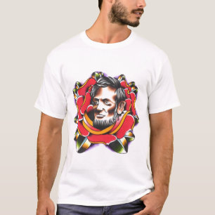 Abe roos t-shirt