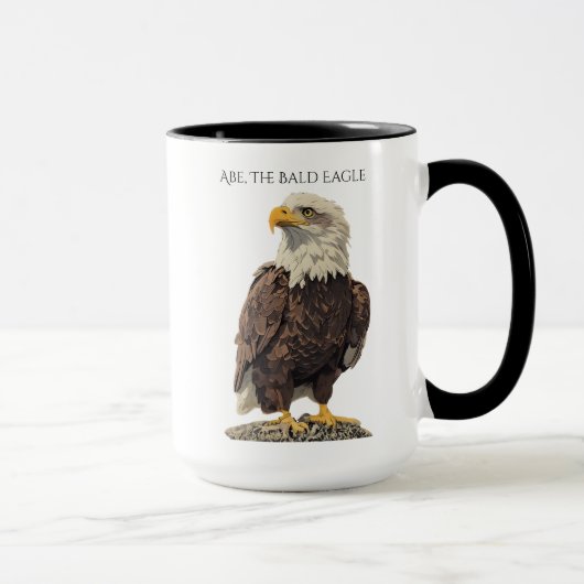 Abe the Bald Eagle Mug Mok (Rechts)