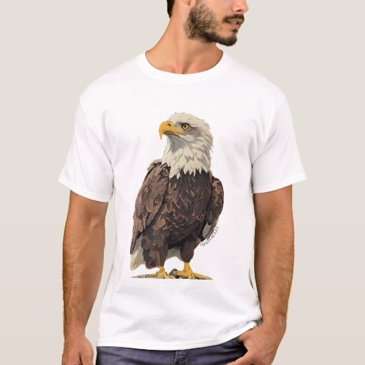 Abe the Bald Eagle T-shirt (Voorkant)