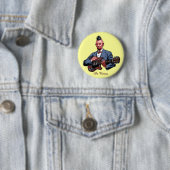 Abe Vicious Ronde Button 5,7 Cm (In situ)