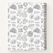 Abee Doodle Me Ajouter Nom Couleur Sur Le Carnet A (Dos)