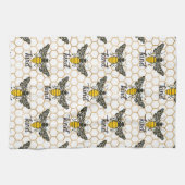 Abee | Être gentil | Serviette de cuisine d'abeill (Horizontal)