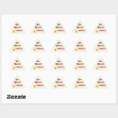 Abee Gentle - Stickers de Mailing Fragile (Feuille)