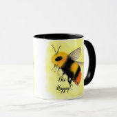 Abee Happy Aquarelle Bee Mug (Devant droit)