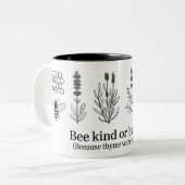 Abee ou Buzz Off Mug | Funny Bee Coffee Cup (Devant gauche)