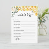 Abee souhaite une carte bébé (Debout devant)