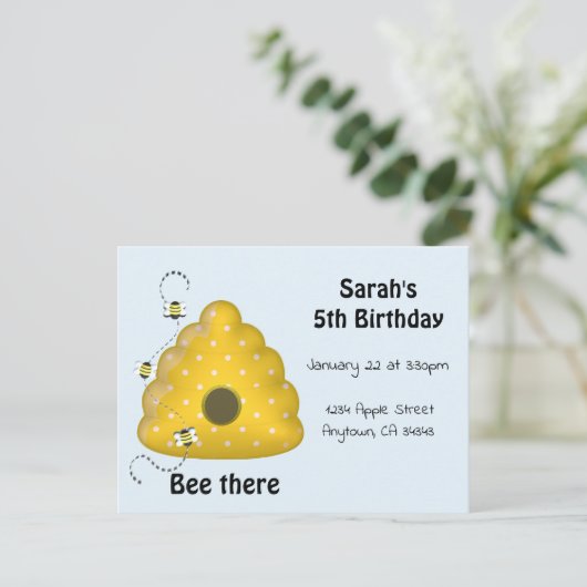 Abee There Invitation (Debout devant)