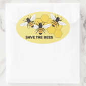 Abeigneurs Sauvez l'abeille Sticker (Sac)