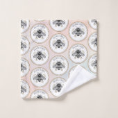 Abeille à miel (Gant de toilette)