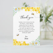 Abeille à miel florale Merci (Debout devant)