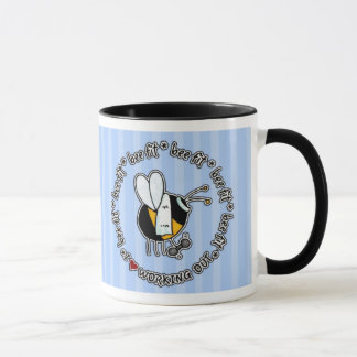 abeille adaptée - élaboration de la tasse