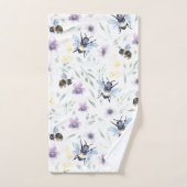 Abeille aquarelle Motif (Serviette à main)
