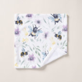 Abeille aquarelle Motif (Gant de toilette)