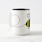 Abeille-ast l'abeille - tasse à deux tons de 444 (Devant gauche)