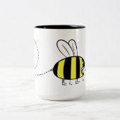 Abeille-ast l'abeille - tasse à deux tons de 444 (Centre)